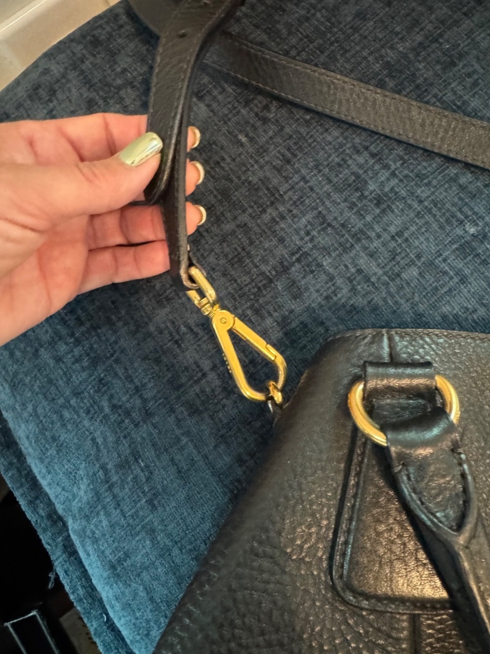 Prada Vitello Phenix Leather Top Handle Bag - Picture 10 of 11